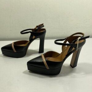 Malone Souliers Shay Slingback Pumps Women’s 7 Black